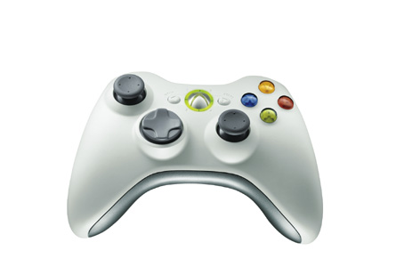 black and white xbox 360 controller. The Xbox 360 controller boasts a number of significant upgrades in function 