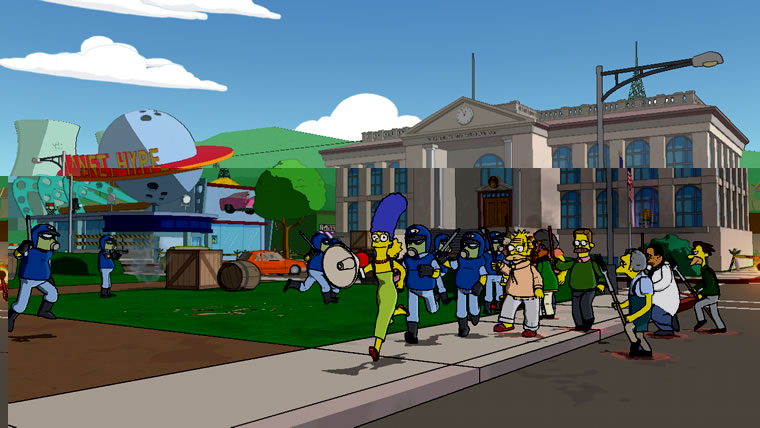Image from The Simpsons™ Game